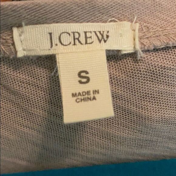 J Crew neutral cotton sparkle sequin tank 📏 - Picture 2 of 6